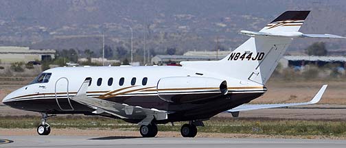 Hawker 900XP N844JD, Mesa Gateway Airport, March 9, 2012